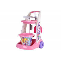 Дитячій ігровий Набір для прибирання, візок, відро, 17 предм., у кор. 62*38*20см, ТМ Технок, Україна (3шт)