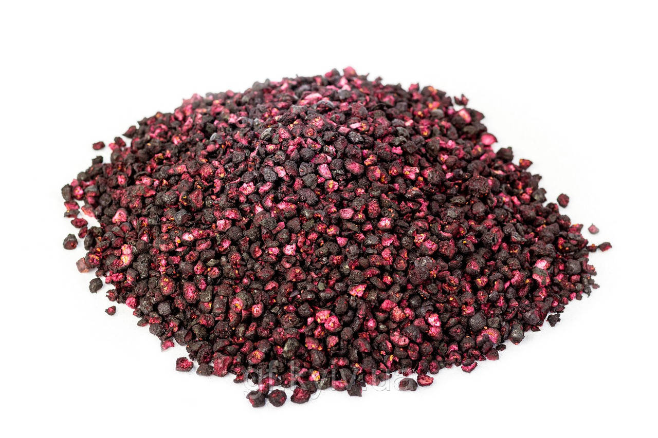 Горобина чорноплідна (аронія) сублімована шматочки – 2-5 мм 50г.