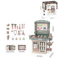 Набір "Доктор" стіл з аксесуарами, батар., муз., світло, тече вода, 2 кольори, кор. 43*9,7*38,8см (20 шт.)