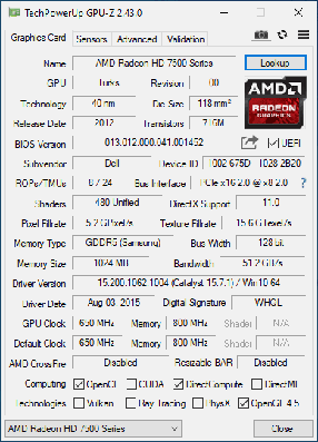 Видеокарта ATI Radeon HD7570 1GB GDDR5 128bit (DVI / DP) низкопрофильная, фото 2
