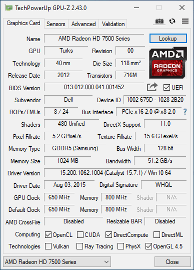 Radeon hd 7500 deals