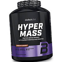 Високовуглеводний гейнер для набору ваги BioTech Hyper Mass 2270 г