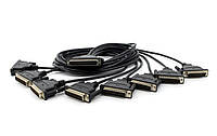 Мультипортовий кабель CBL-M62M25x8-100, 8-port, DB-25 male cable, бу