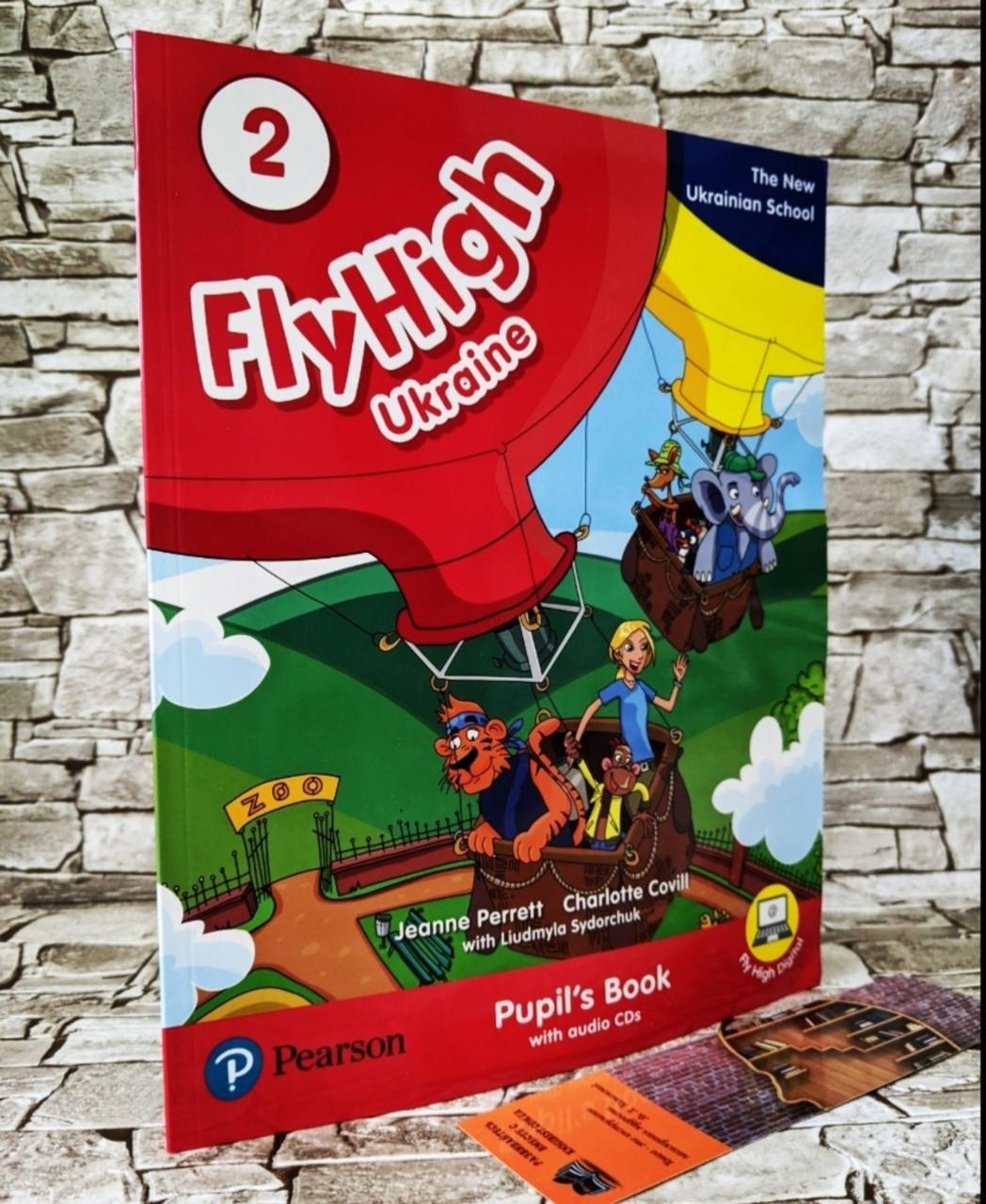 Книга Англійська мова для початкових класів "Fly High Ukraine 2 Pupil's Book" Pearson