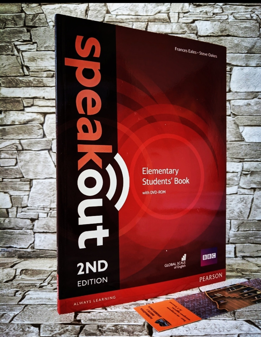 Книга "Speak Out 2nd Elementary student's Book" +DVD Pearson Англійська для дорослих