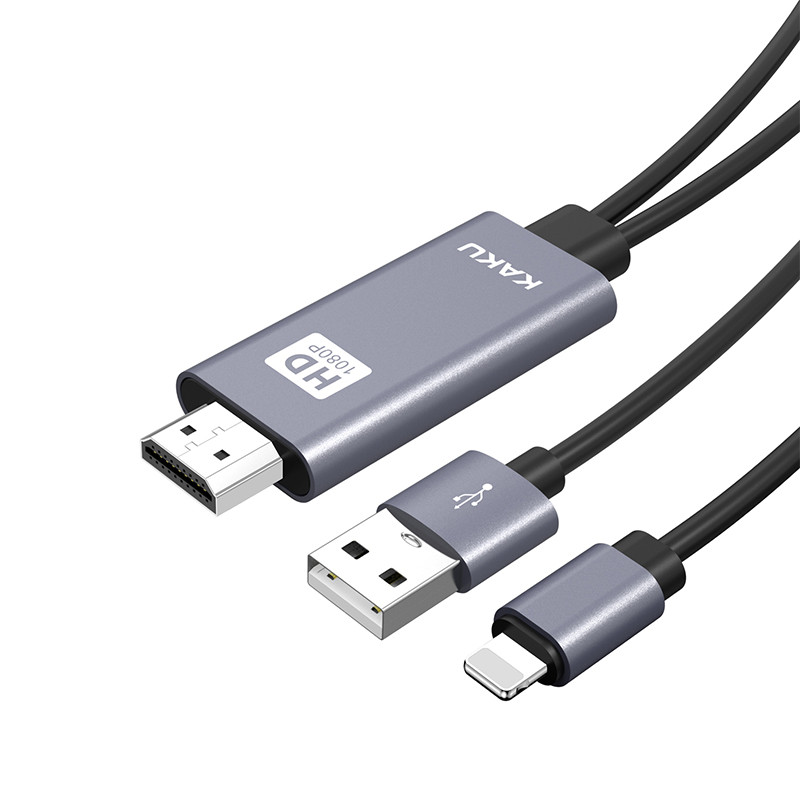 Кабель перехідник Kaku KSC-556 Lightning to HDMI