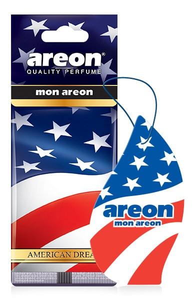 Освіжувач сухий лист - "Areon" - Mon лист - American Dream (Американська мрія) (10шт/уп)