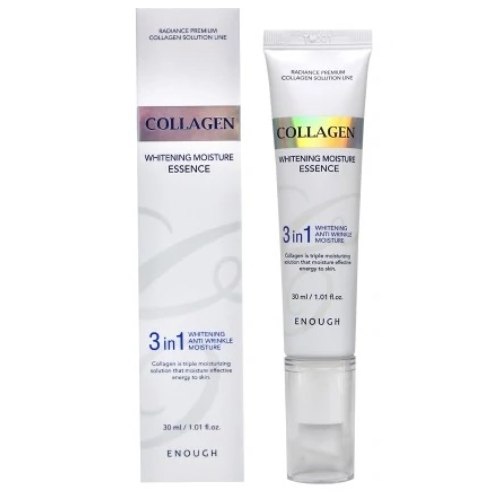 Эссенция для лица Enough Collagen 3 в 1 Whitening Moisture Essence 30 мл - фото 1 - id-p1572387311