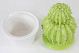 Керамічний кактус з секретом. Скарбничка, шкатулка, 21,5см, фото 3