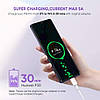 Кабель зарядный Ugreen Type-C 5A Huawei Supercharge 1М White (US253), фото 2