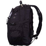 Рюкзак SWR 557016B 30л 48x33x17 Чорний, фото 3