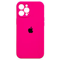 Чехол Silicone Full Camera для Apple iPhone 12 Pro Max Shiny Pink