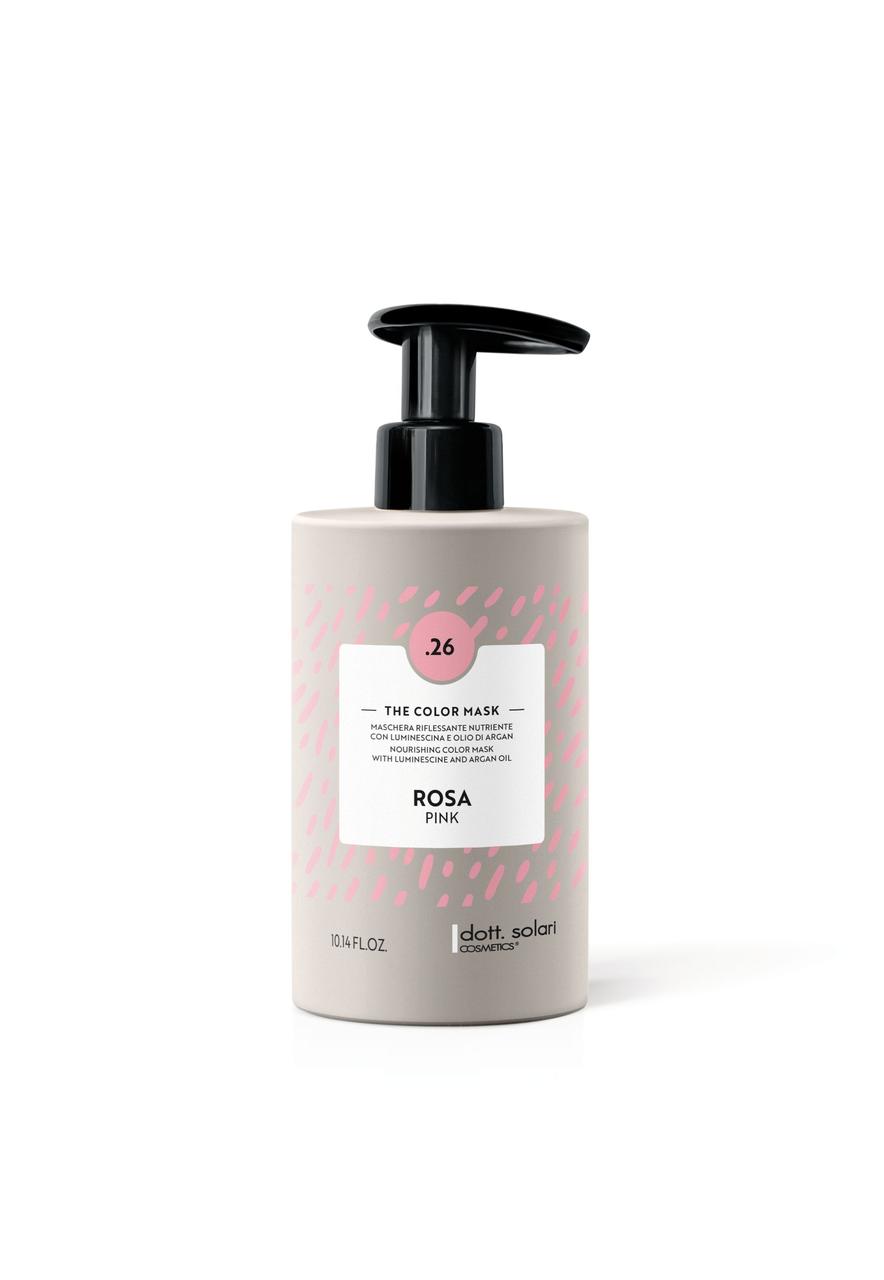 Маска dott.solari COSMETICS тонуюча рожева №26 300 мл