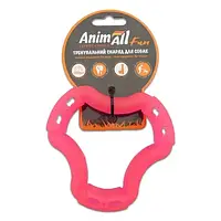 Игрушка AnimAll Fun кольцо 6 сторон, коралловое, 12 см