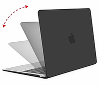 Накладка черная защитная на MacBook Air 13" чехол на Макбук от царапин