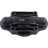 Бічна кришка насоса обприскувача P100 P100S Agroplast AP21GP, фото 3
