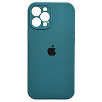 Чехол Silicone Full Camera для Apple iPhone 12 Pro Max Cosmos Blue