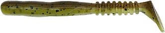 Силікон Reins ROCKVIBE SHAD 3" B08 Green Pumpkin Chart Melon
