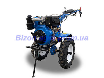 Мотоблок Bizon дизель 10 к.с. (ТМ1100BE-5) 3 передачі вперед та 1 назад( перша понижена!) Електро-стартер