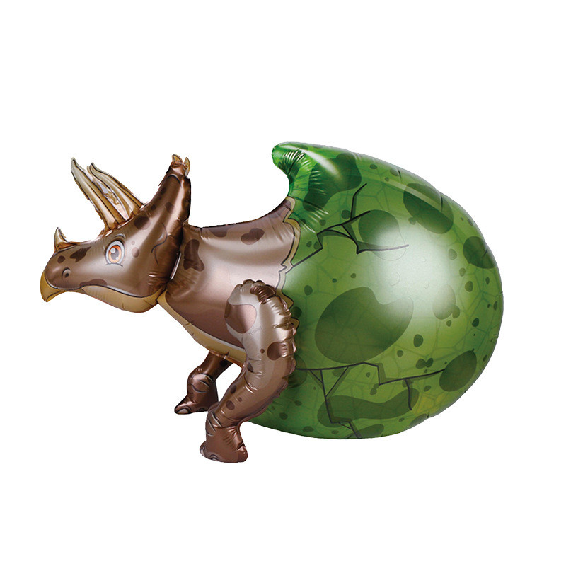 Фольгована куля ходячка яйце Дракона-5, 70х43 см (Китай)