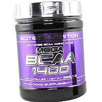 Амінокислоти BCAA Бсаа Scitec Mega BCAA 1400 180 капс