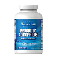 Probiotic Acidophilus Puritan's Pride (250 таблеток)