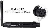 DMX-приймачі-передавачі Бездротовий Wireless DMX512 2.4GHz для керування світлом led par moving wash spot