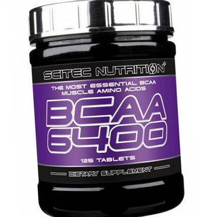 Амінокислоти BCAA Scitec BCAA 6400 125 табл, фото 4