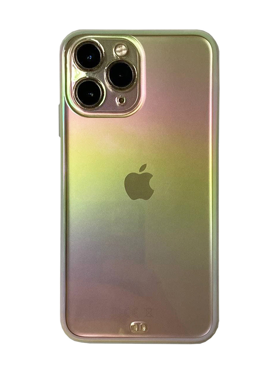 Чохол прозорий Premium Rainbow для iPhone 12 Pro