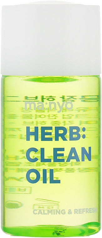 Гідрофільне масло на основі комплексу трав Manyo Herb Factory Green Cleansing Oil 25 мл