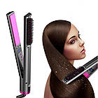 Професійний випрямляч гребінець для волосся 3в1 Hair Straightener / Стайлер для укладання волосся, фото 3