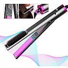 Професійний випрямляч гребінець для волосся 3в1 Hair Straightener / Стайлер для укладання волосся, фото 7