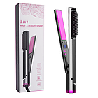Професійний випрямляч гребінець для волосся 3в1 Hair Straightener / Стайлер для укладання волосся, фото 10