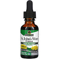 Зверобой Nature's Answer "St. John's Wort Extract" экстракт без спирта, 1000 мг (30 мл)