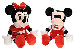 М'яка іграшка TL150002 Mickey Mouse Minnie, Мінні Маус, Мікі Маус, 2 різновиди р.50 см.