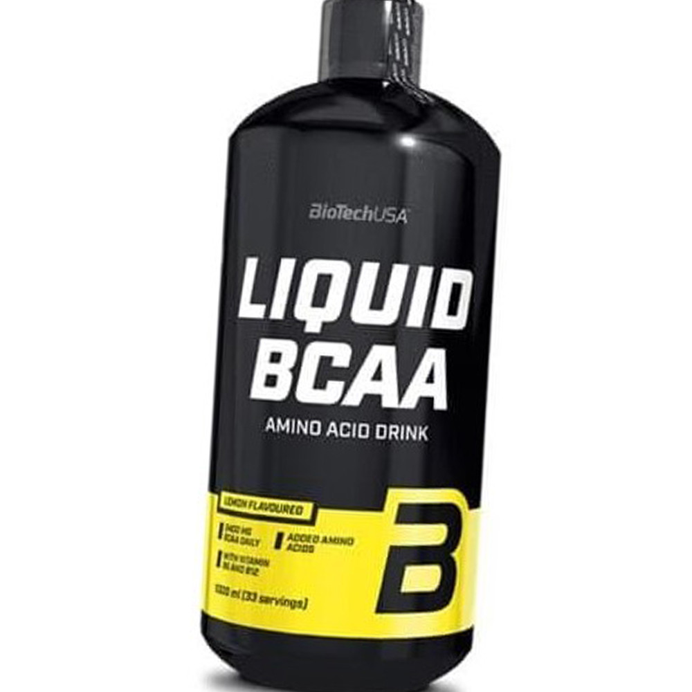 BCAA рідкі BioTech Liquid BCAA 1 л Лимон