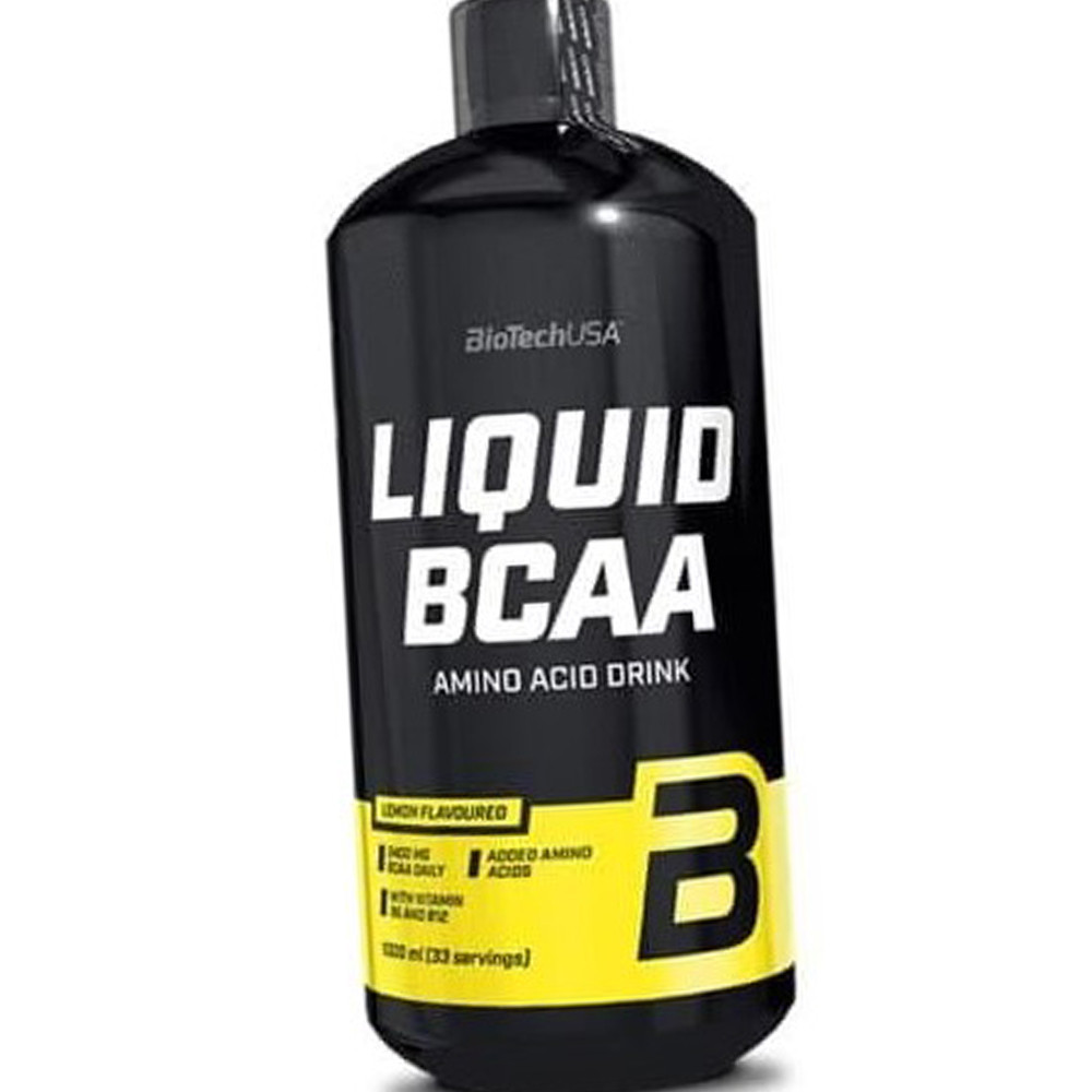 BCAA амінокислоти Бсаа рідкі BioTech Liquid BCAA 1000 мл
