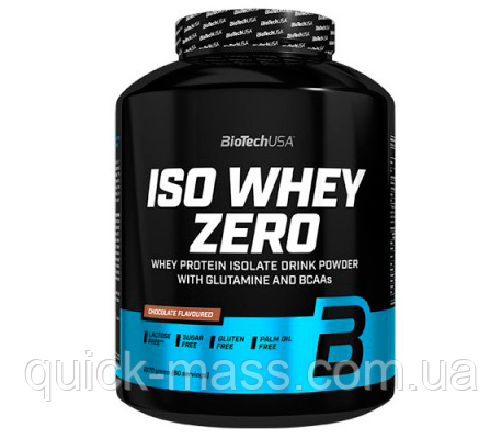 Протеїн без цукру Iso Whey Zero Biotech USA 2270g