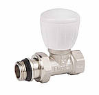 Кран радіаторний SD Forte Powerful 1/2" ВН з антипротечкою прямий (SF230W15)