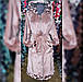 Жіночий короткий махровий халат великого розміру-на блискавці, фото 4