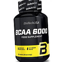 Амінокислоти BCAA Бсаа BioTech BCAA 6000 100 таблеток