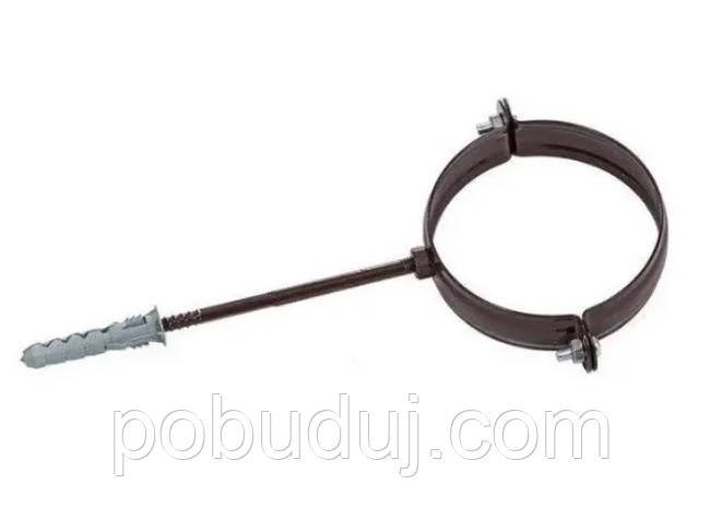 Тримач труби Regenau металевий 80 L220 коричневий, фото 1