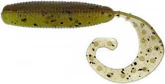 Силікон Reins FAT G TAIL GRUB 3" B08 Green Pumpkin Chart Melon (10 шт/уп.)