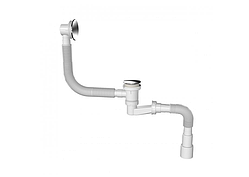 Сифон для ванної Click-Clack, вихід у каналізацію Ø40/50 гофра Nova 1542