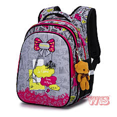 Рюкзак дитячий для дівчинки шкільний ортопедичний SkyName Париж R1-022