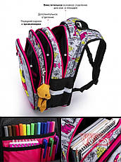 Рюкзак дитячий для дівчинки шкільний ортопедичний SkyName Париж R1-022, фото 5