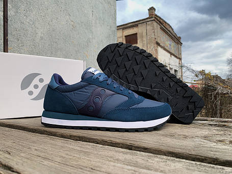 Чоловічі кросівки Saucony Jazz Original 2044-623s Navy Blue Оригінал, фото 1