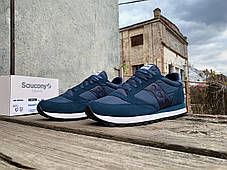 Чоловічі кросівки Saucony Jazz Original 2044-623s Navy Blue Оригінал, фото 3