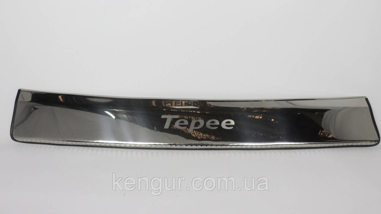 Накладка на задній бампер (із написом Tepee) Peugeot Partner Teepe 2008-2018