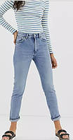 Синие джинсы с классической талией Monki 152/158 рост